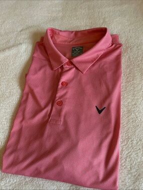 Callaway Men’s Coral Performance Golf Polo